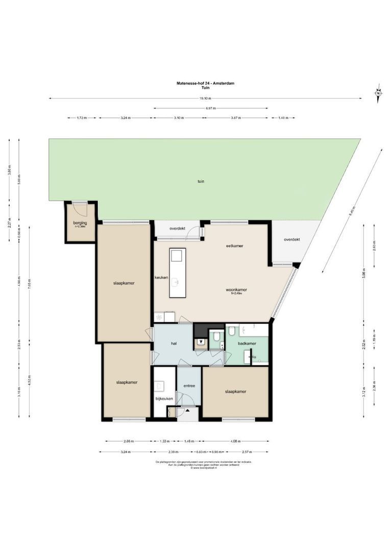 Matenesse-hof 24, Amsterdam plattegrond-2