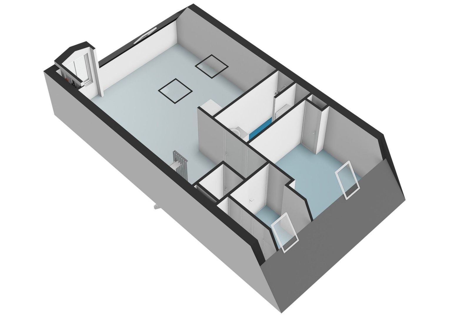 Plantage Badlaan 8 E, Amsterdam plattegrond-4