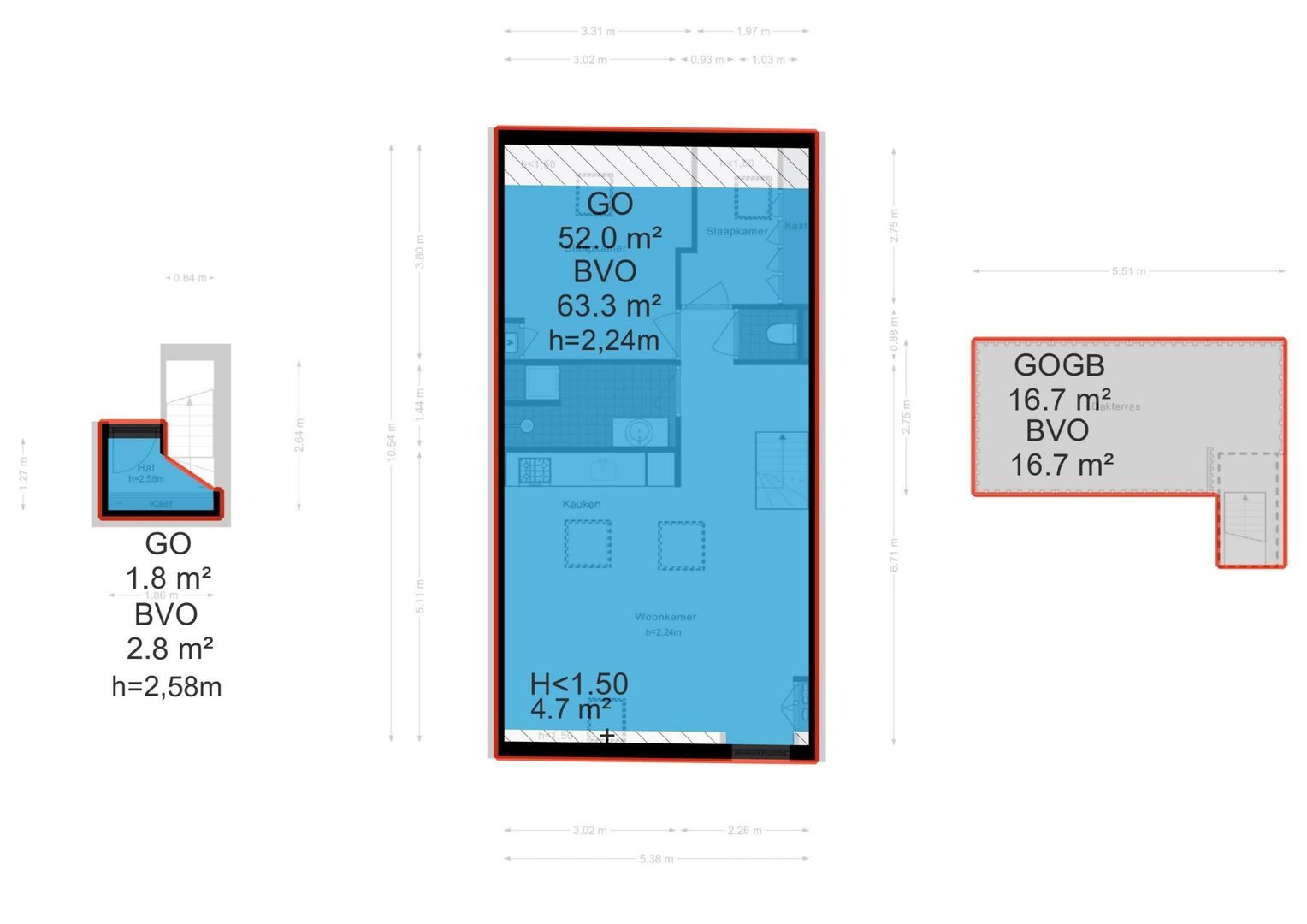 Plantage Badlaan 8 E, Amsterdam plattegrond-9