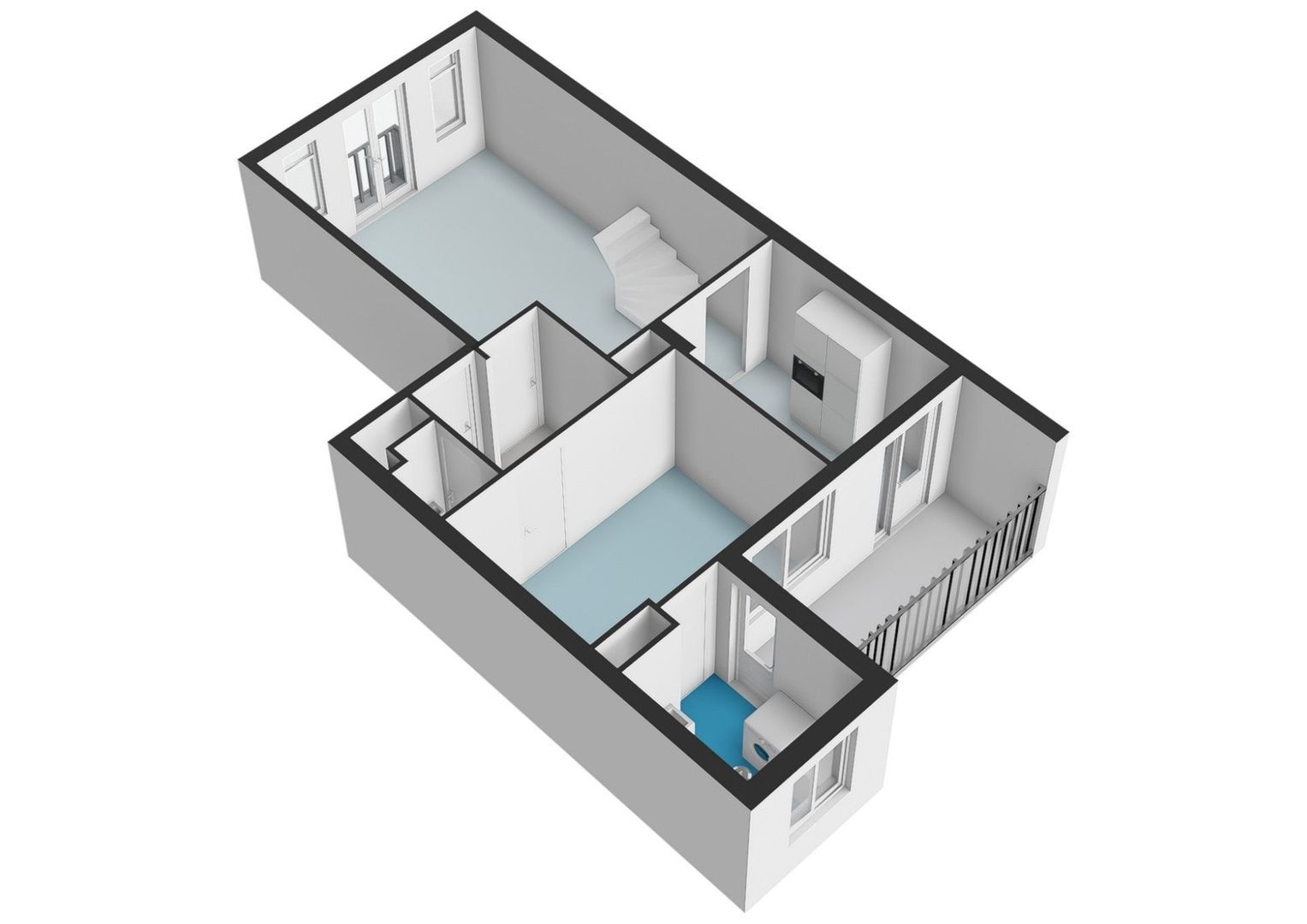 Oostzaanstraat 66, Amsterdam plattegrond-1