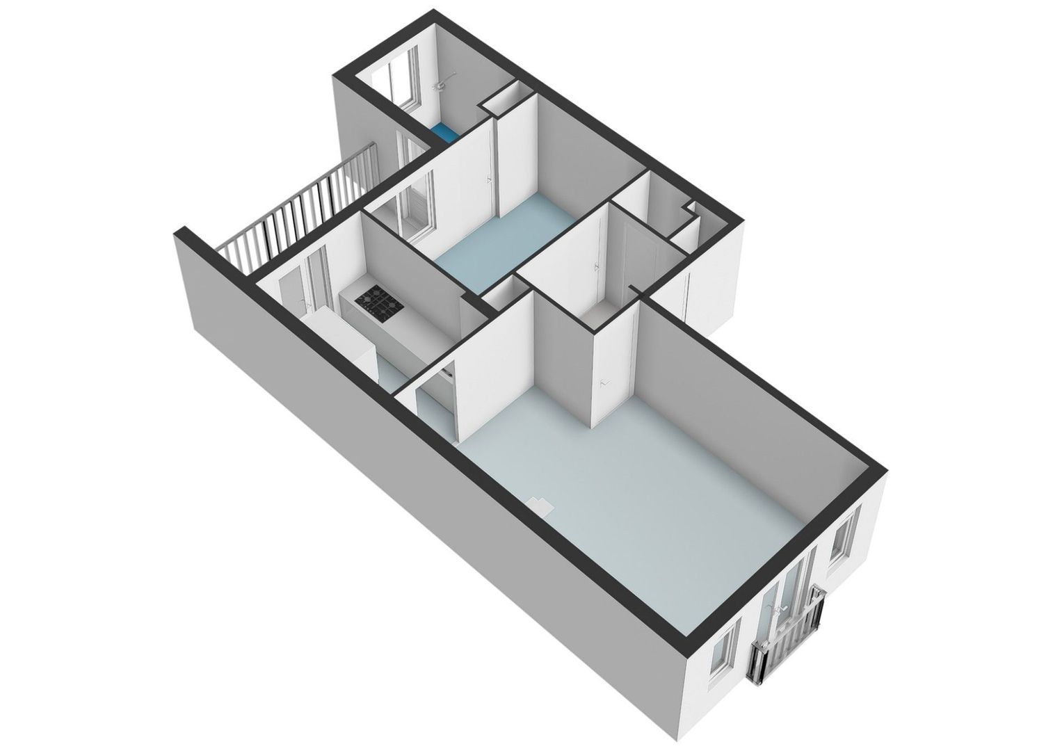 Oostzaanstraat 66, Amsterdam plattegrond-2
