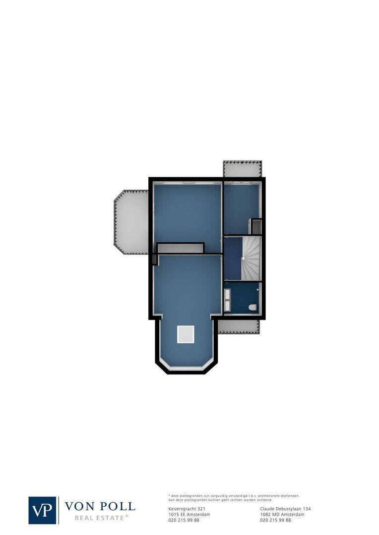 Emmakade 14, Amstelveen plattegrond-0