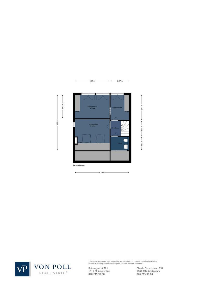 Emmakade 14, Amstelveen plattegrond-3