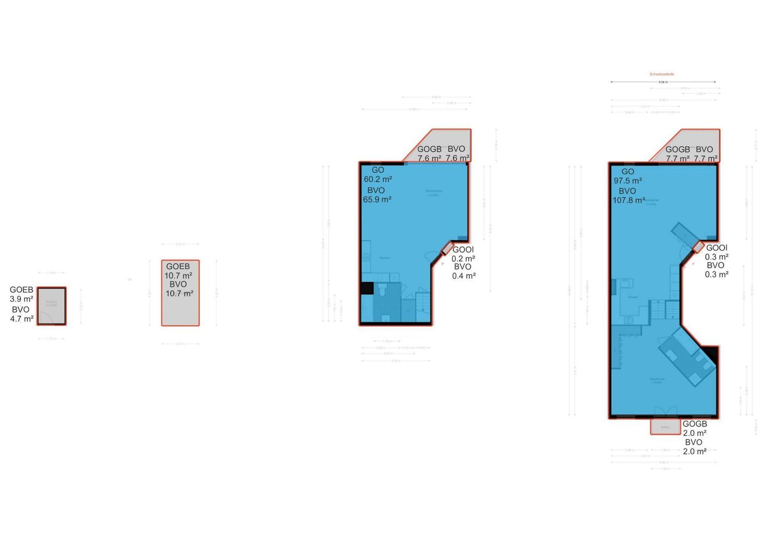 Pieter Cornelisz. Hooftstraat 186 1, Amsterdam plattegrond-9