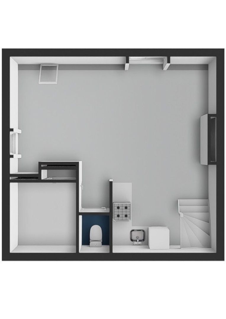 Overtoom 206 4, Amsterdam plattegrond-3