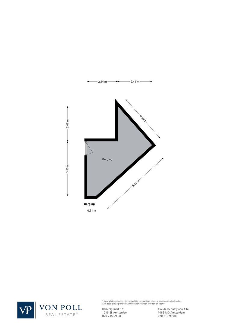Houthavenkade 134, Amsterdam plattegrond-1