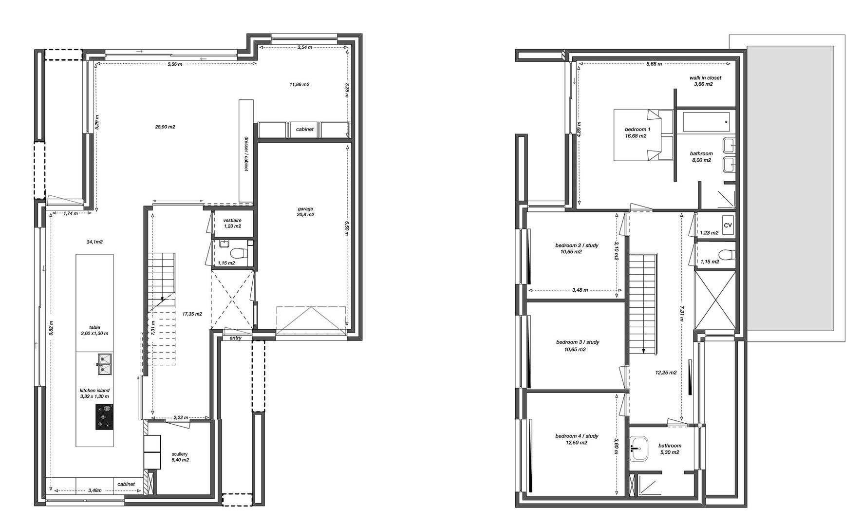 Abdis Badelogehof 5, Den Haag plattegrond-0