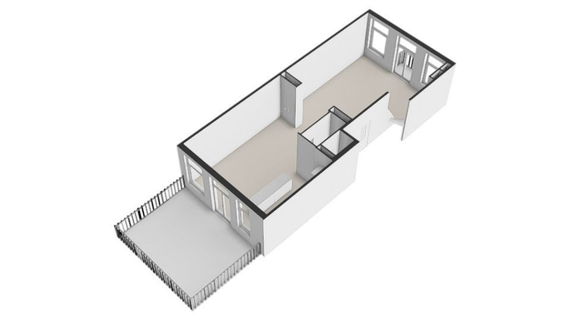 Tweede Jan Steenstraat 117 1, Amsterdam plattegrond-1