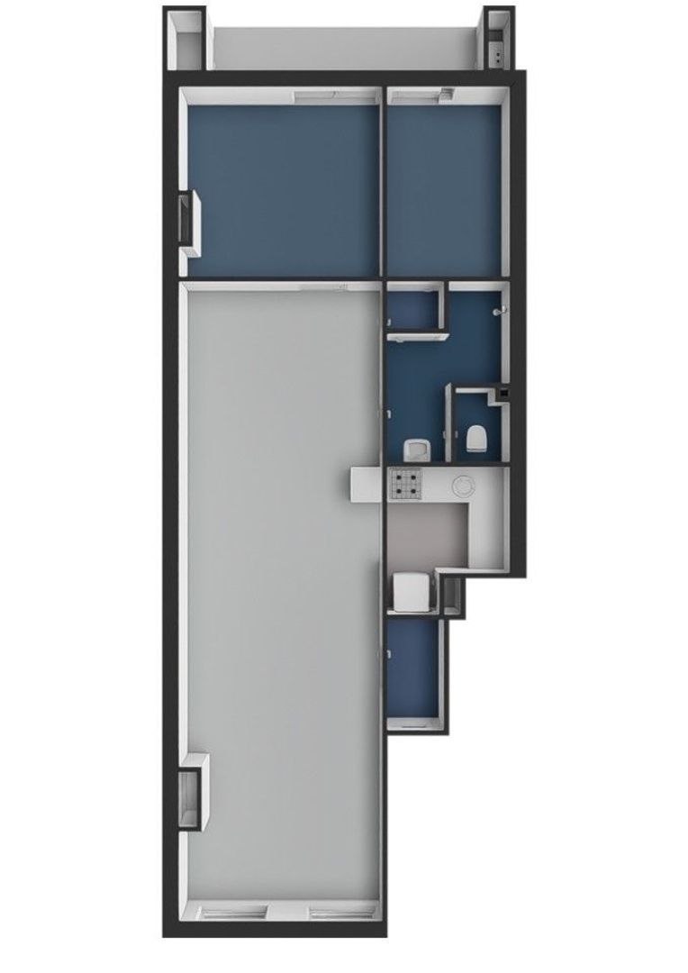 Bilderdijkkade 40 A 1, Amsterdam plattegrond-2