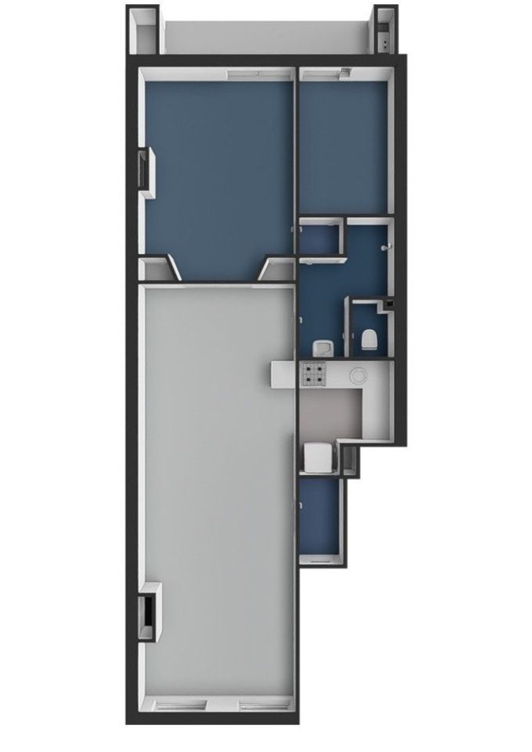 Bilderdijkkade 40 A 1, Amsterdam plattegrond-3