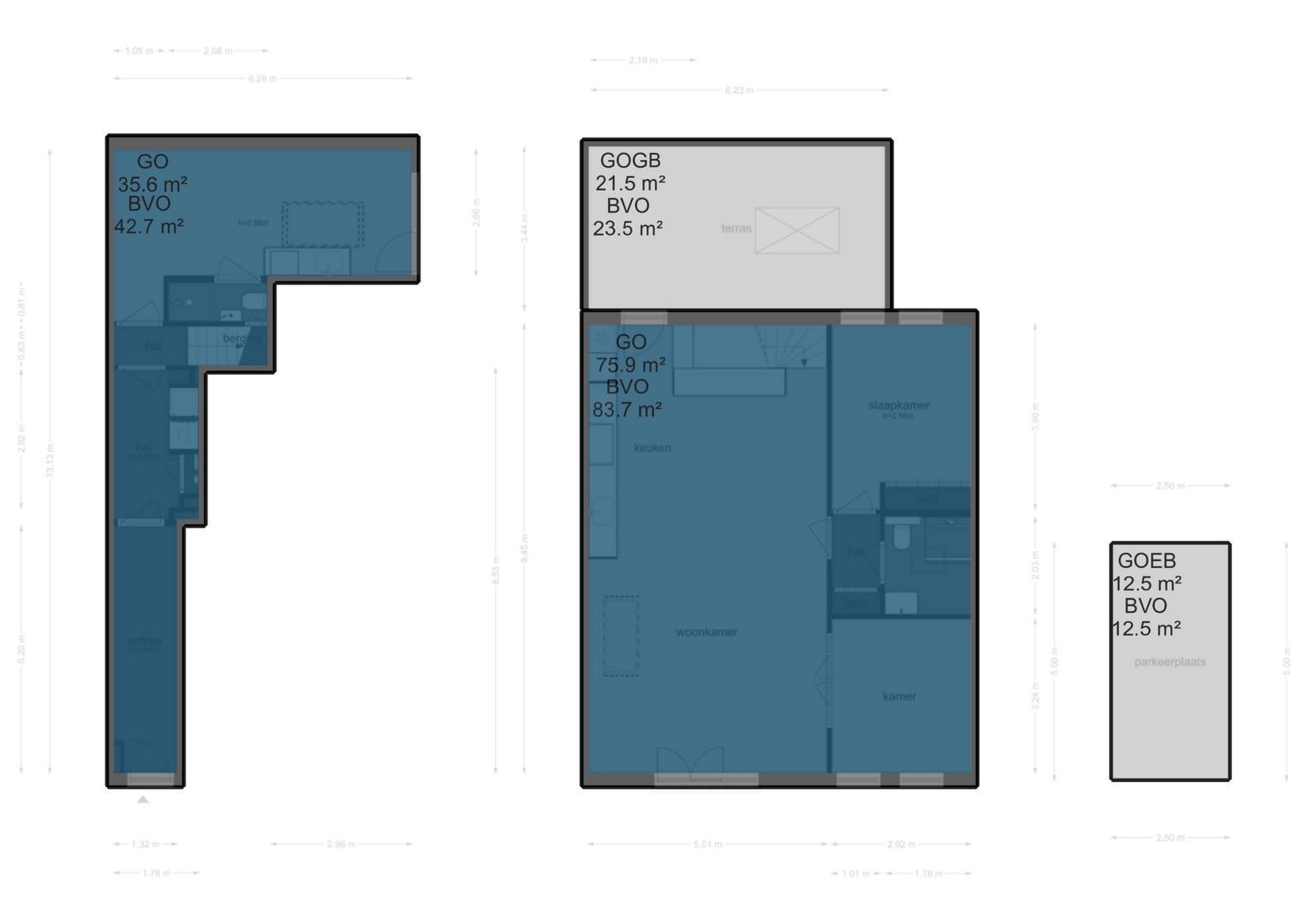 Kaasjeskruidstraat 62, Amsterdam plattegrond-2