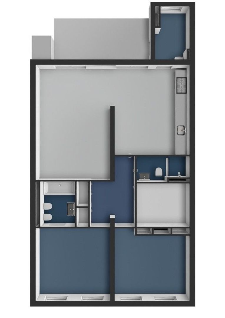 Bellamystraat 53 1, Amsterdam plattegrond-1