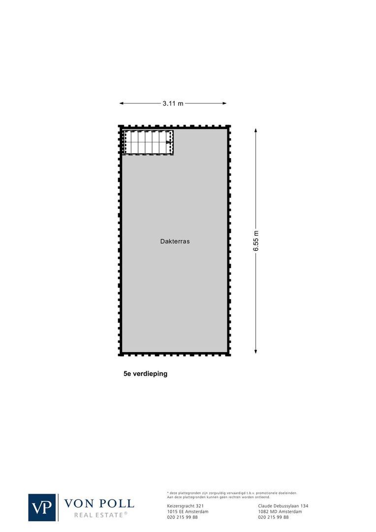 Rochussenstraat 11 3, Amsterdam plattegrond-3