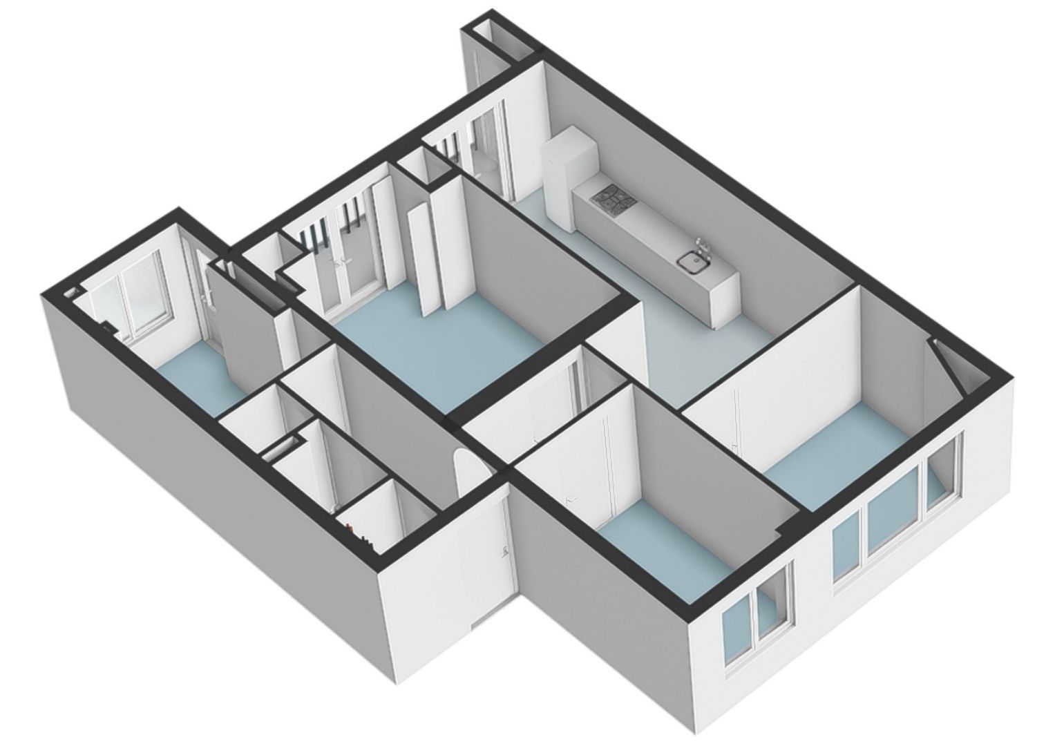 Chassestraat 11 2, Amsterdam plattegrond-2