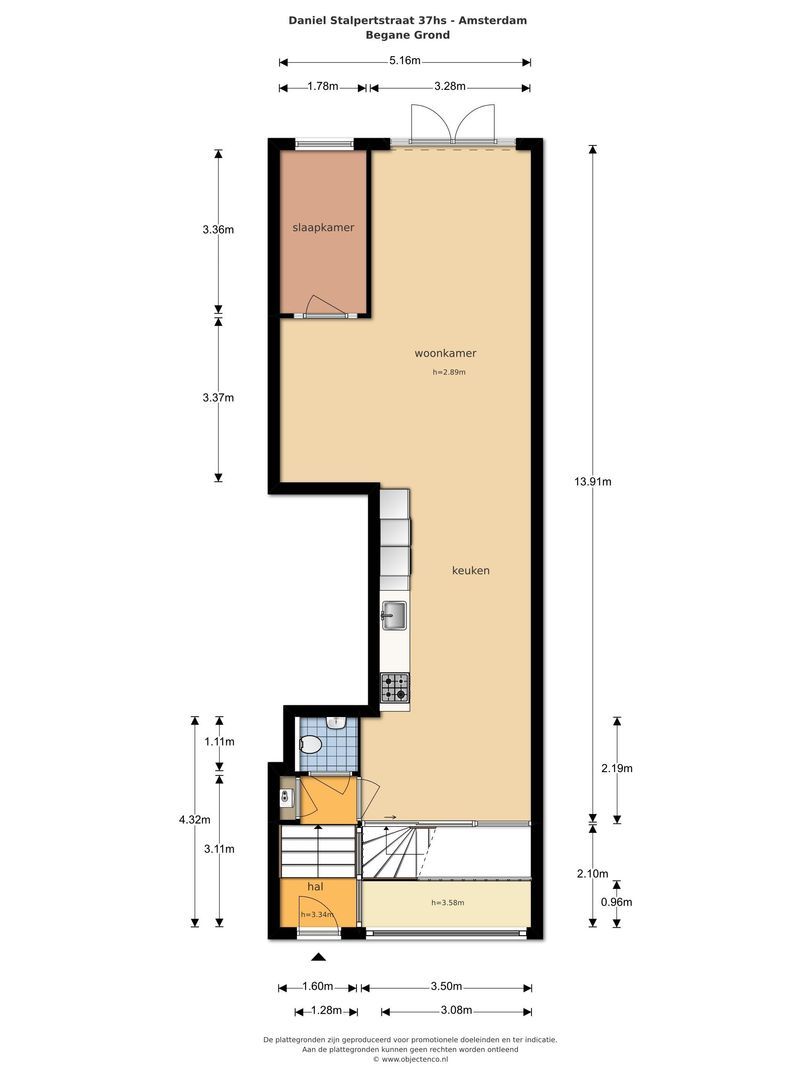 Daniel Stalpertstraat 37, Amsterdam plattegrond-0