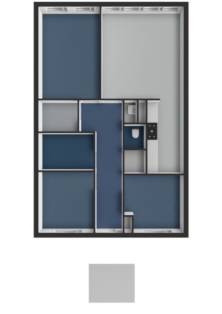 Witte de Withstraat 1 V, Amsterdam plattegrond-2