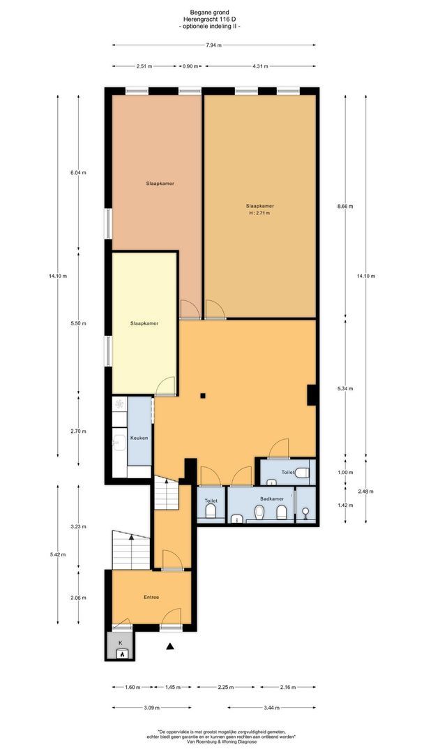 Herengracht 116 C, Amsterdam plattegrond-4