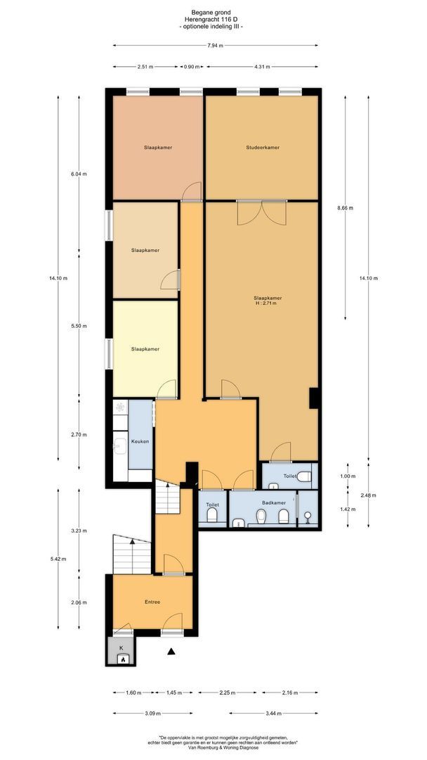 Herengracht 116 C, Amsterdam plattegrond-3