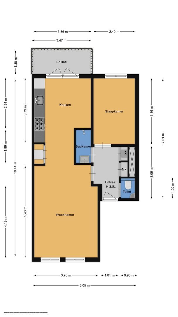Willem de Zwijgerlaan 231 C, Amsterdam plattegrond-0
