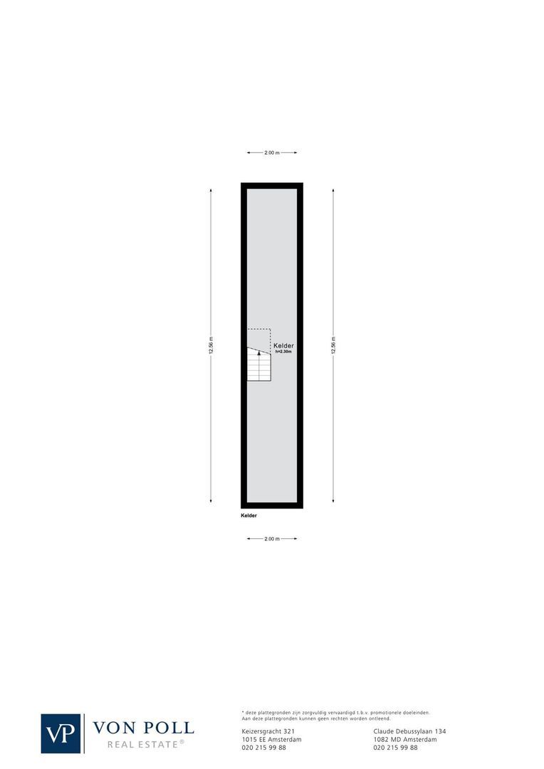 Titiaanstraat 42 H, Amsterdam plattegrond-2