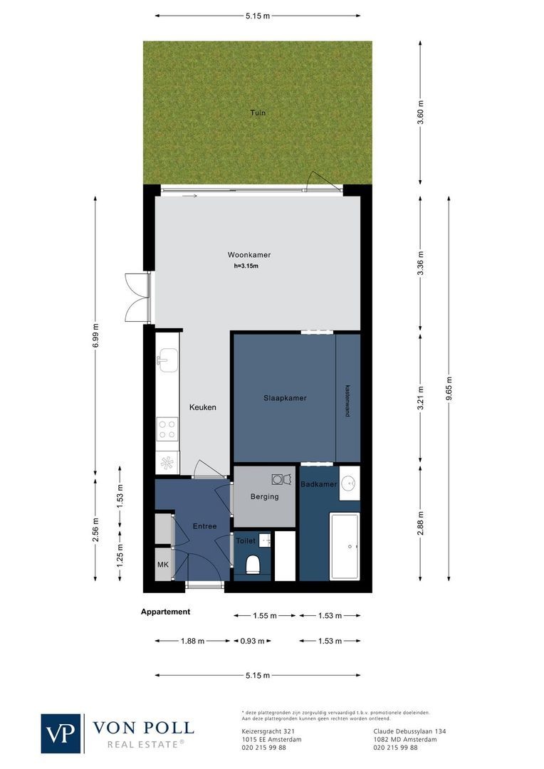 Faas Wilkesstraat 287, Amsterdam plattegrond-0