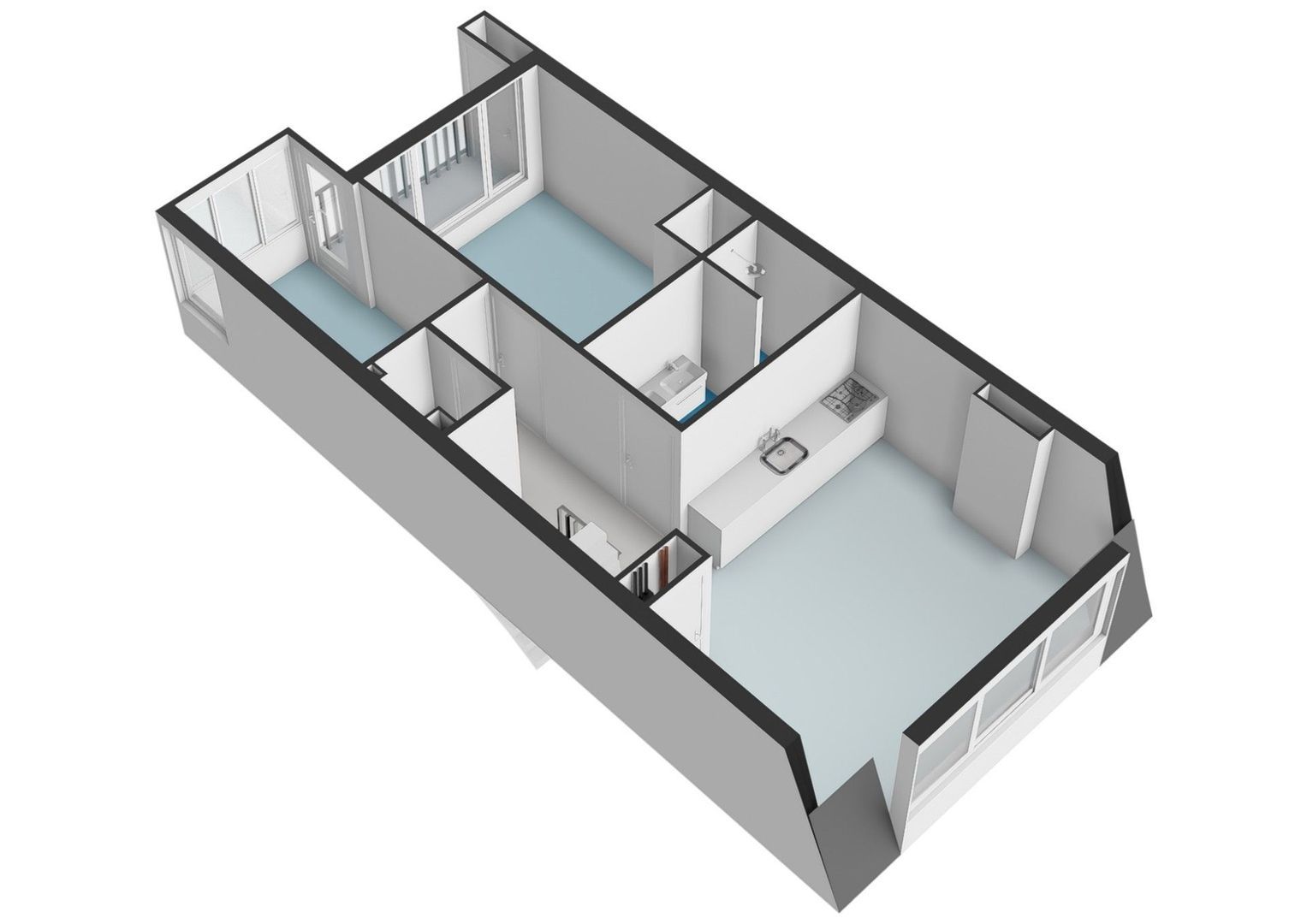 Jacob van Lennepkade 342 4, Amsterdam plattegrond-5