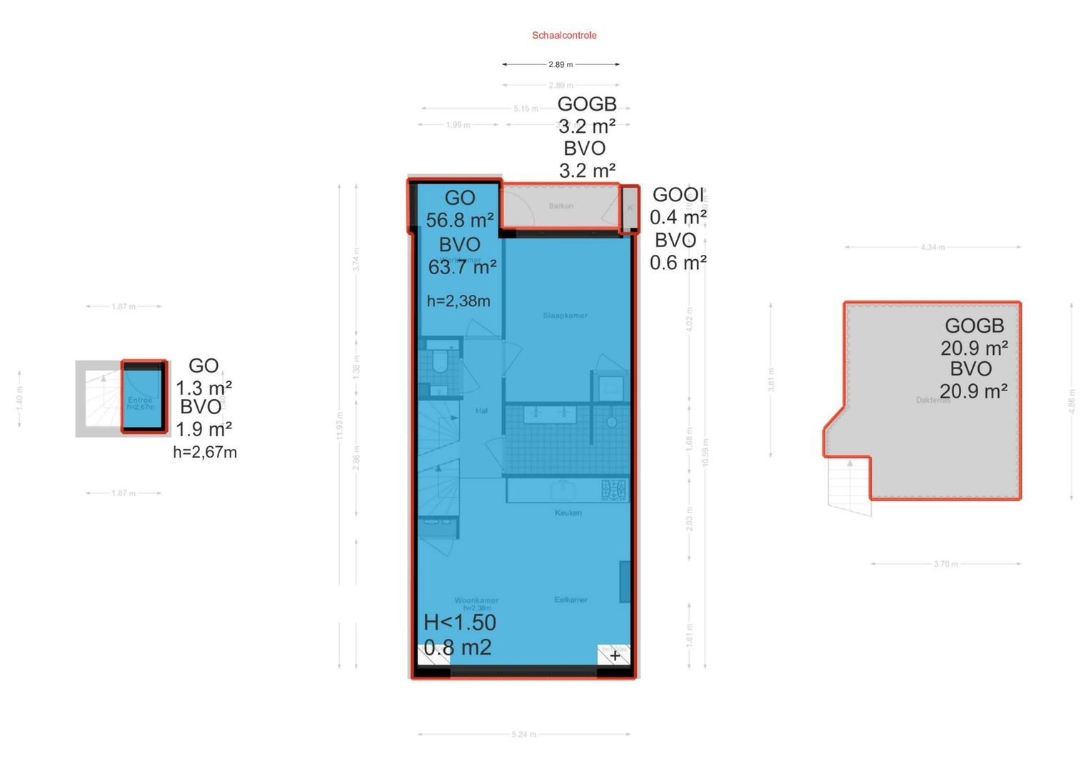 Jacob van Lennepkade 342 4, Amsterdam plattegrond-9