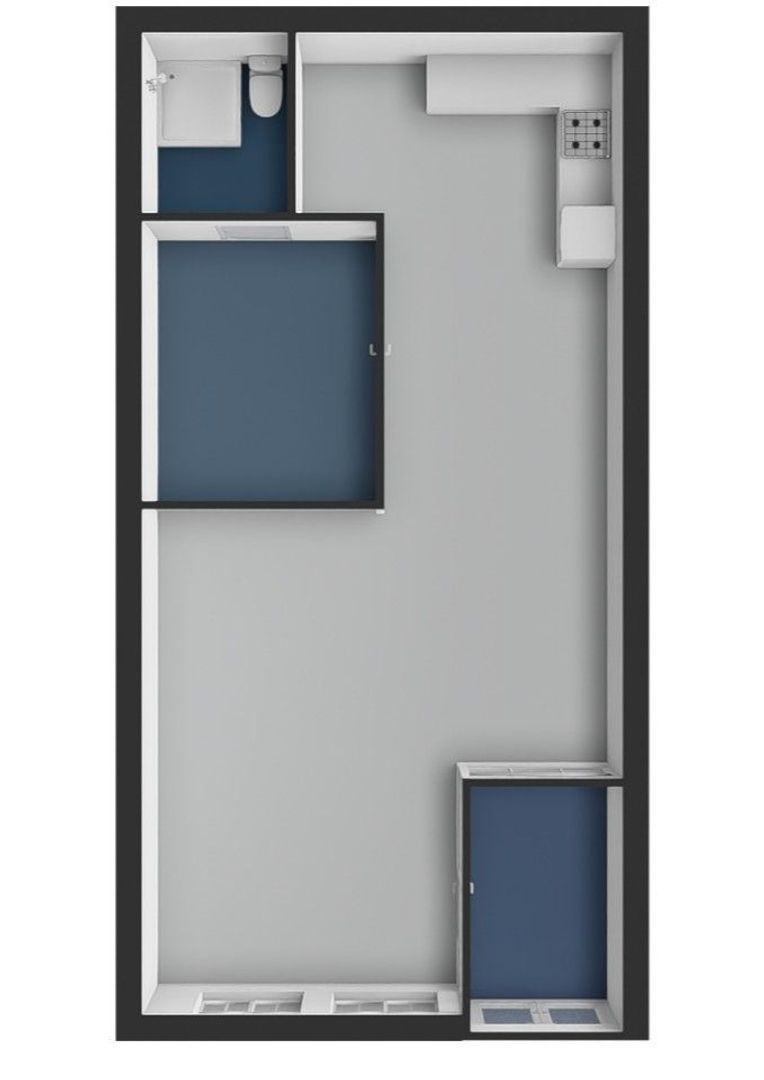 Kloveniersburgwal 103 OV, Amsterdam plattegrond-1