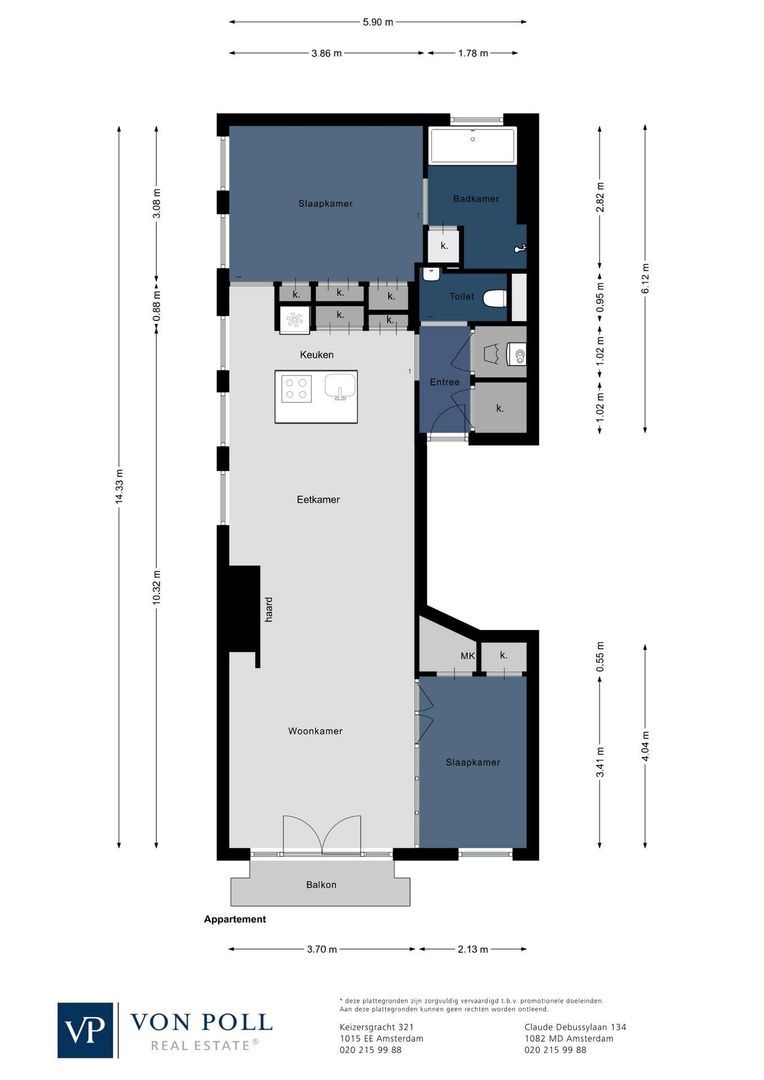 Wouwermanstraat 44 2, Amsterdam plattegrond-0