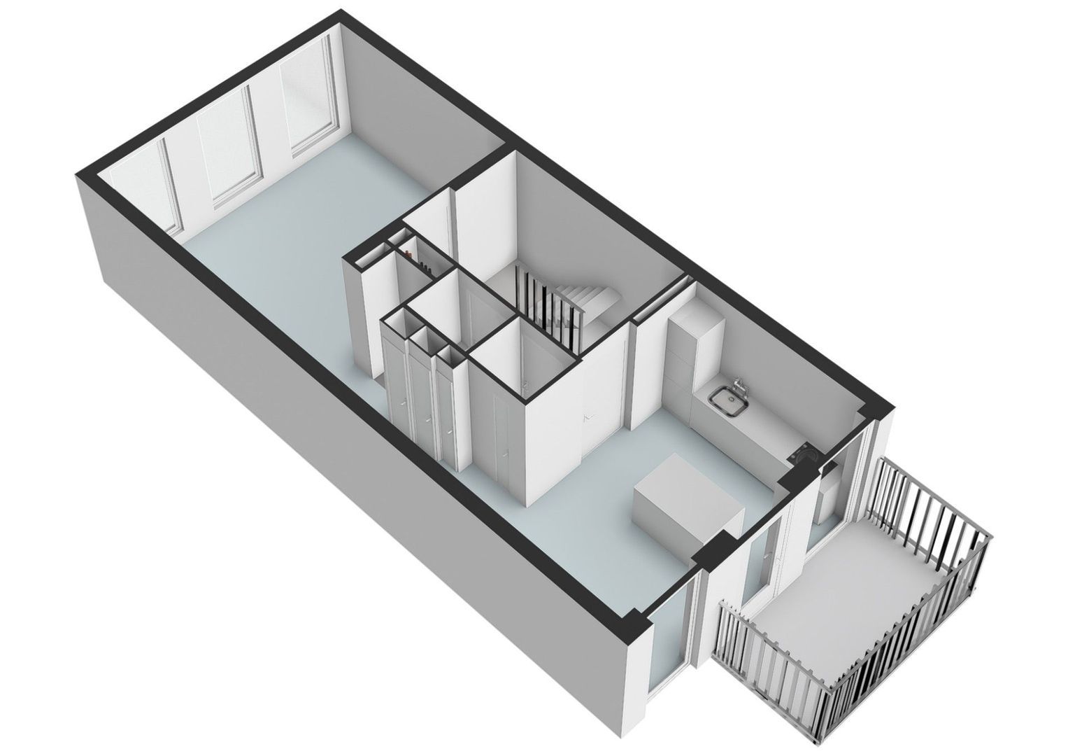 Swammerdamstraat 33 A, Amsterdam plattegrond-4