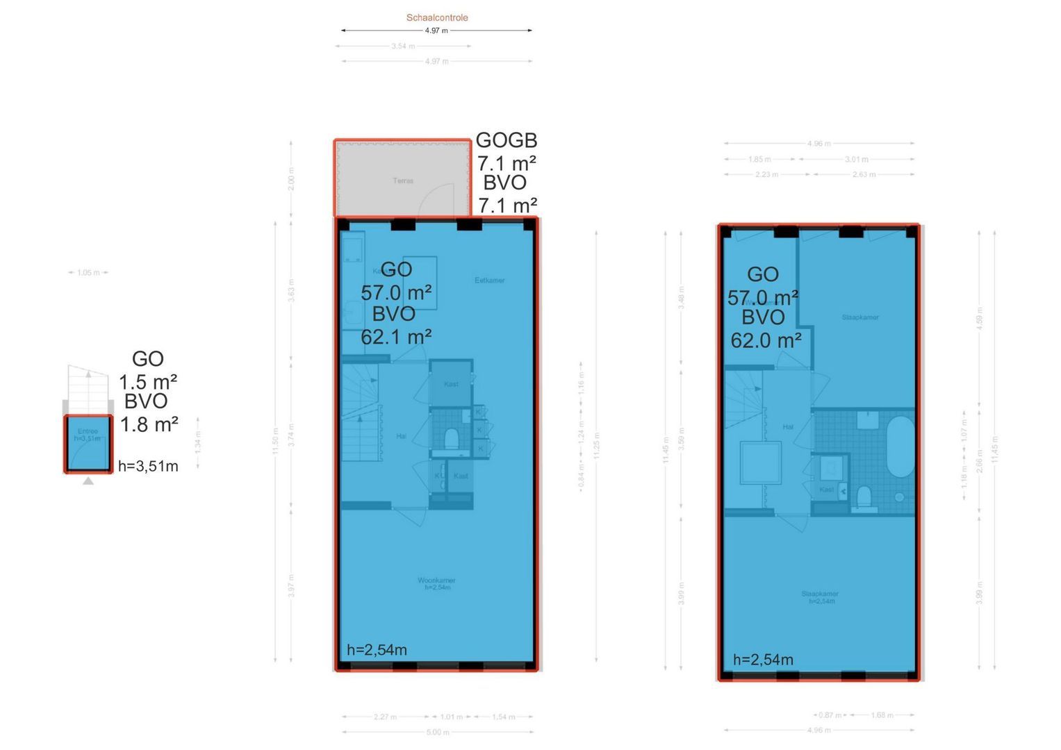 Swammerdamstraat 33 A, Amsterdam plattegrond-12