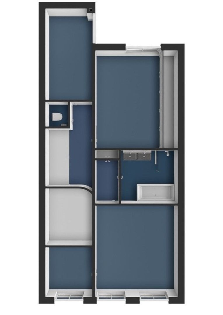Blasiusstraat 3 H, Amsterdam plattegrond-3
