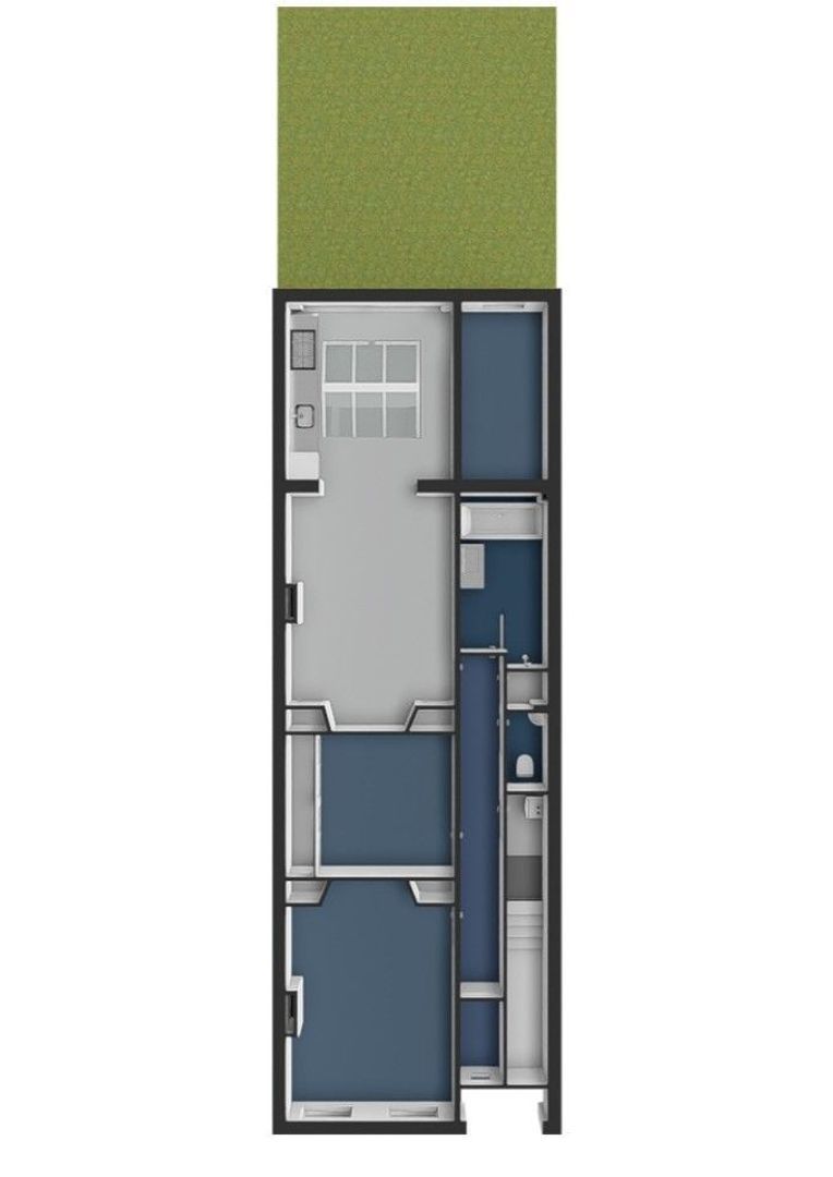 Nassaukade 42 H, Amsterdam plattegrond-1