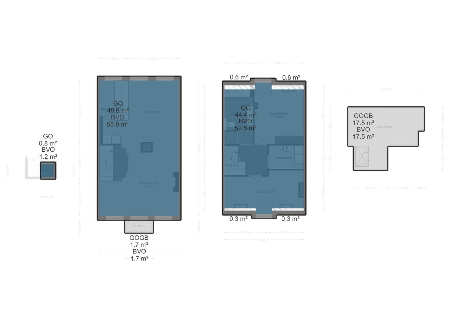 Alexanderstraat 7 2, Amsterdam plattegrond-3