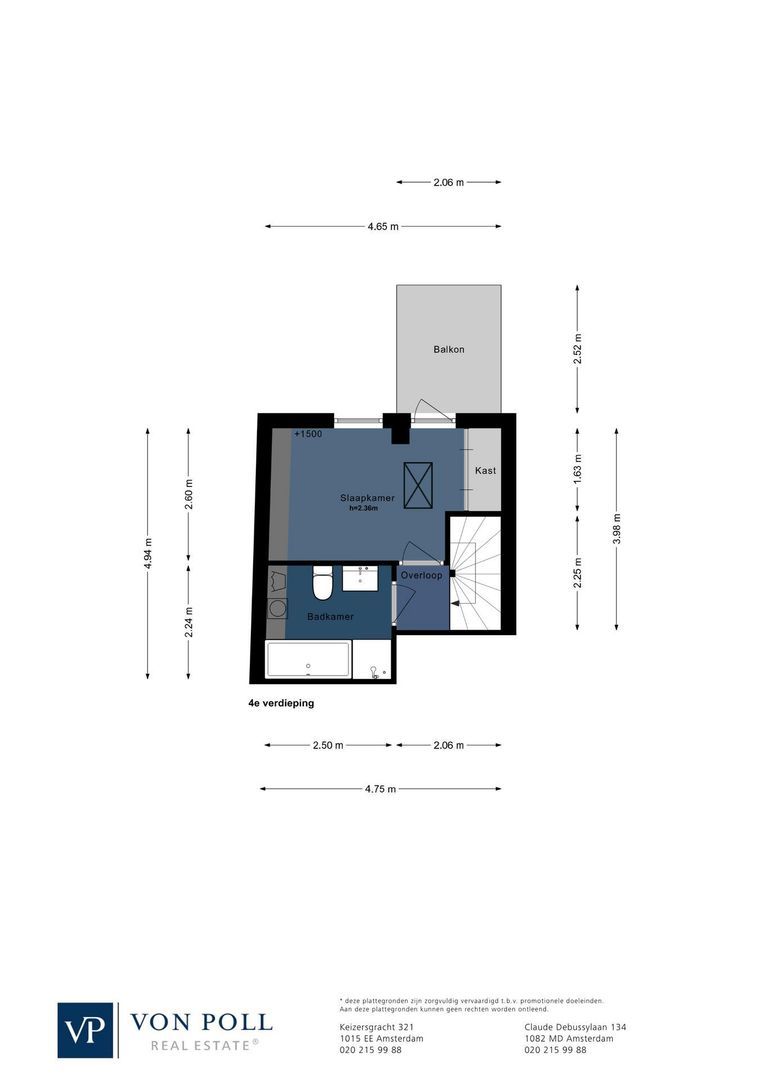 Mauritskade 99 3, Amsterdam plattegrond-1