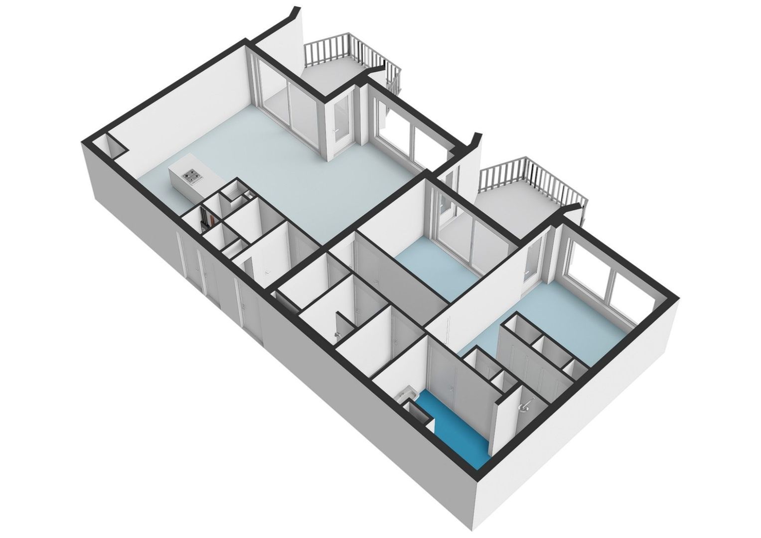 Haparandadam 2 A 2, Amsterdam plattegrond-1