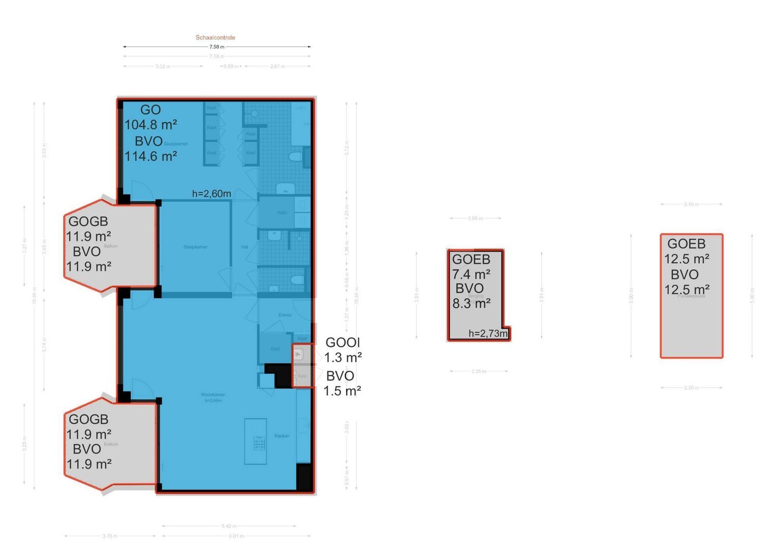 Haparandadam 2 A 2, Amsterdam plattegrond-6