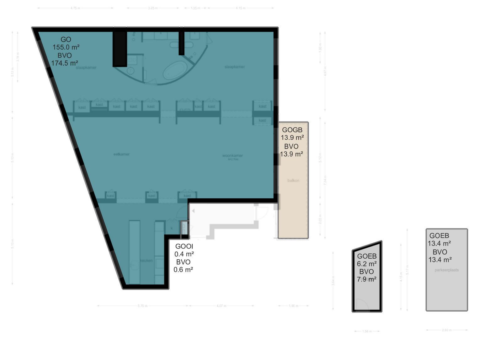 Westerdok 848, Amsterdam plattegrond-3
