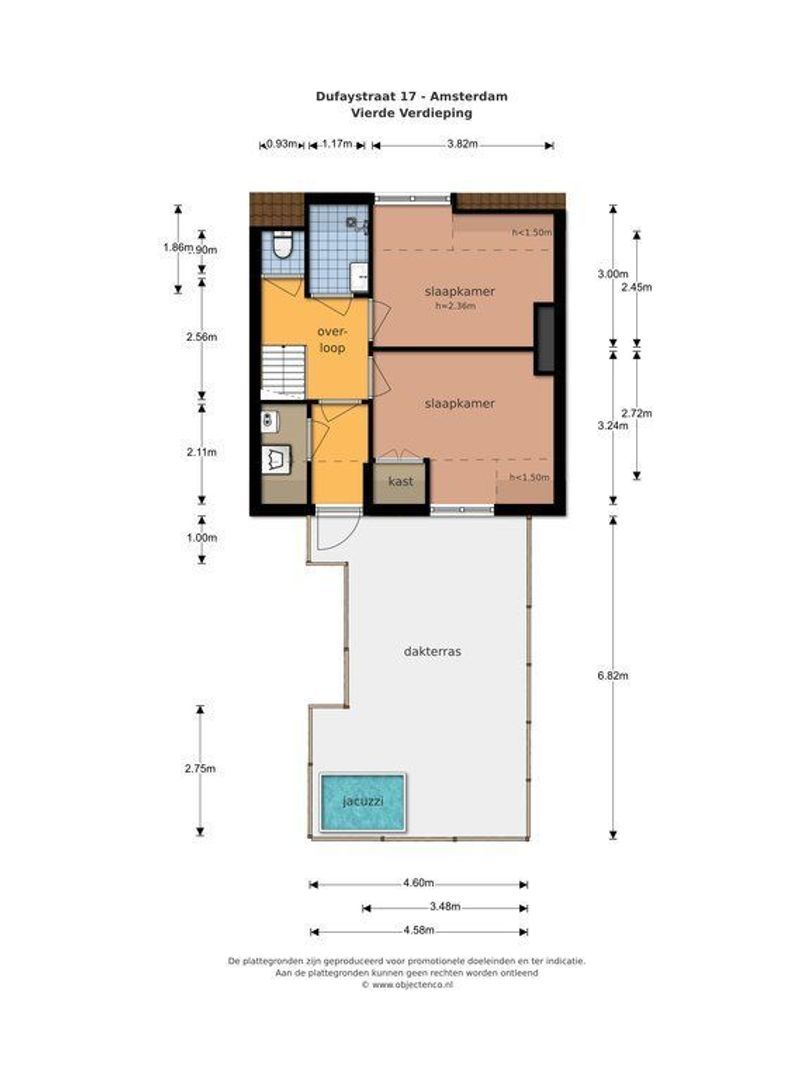 Dufaystraat 17 2, Amsterdam plattegrond-3