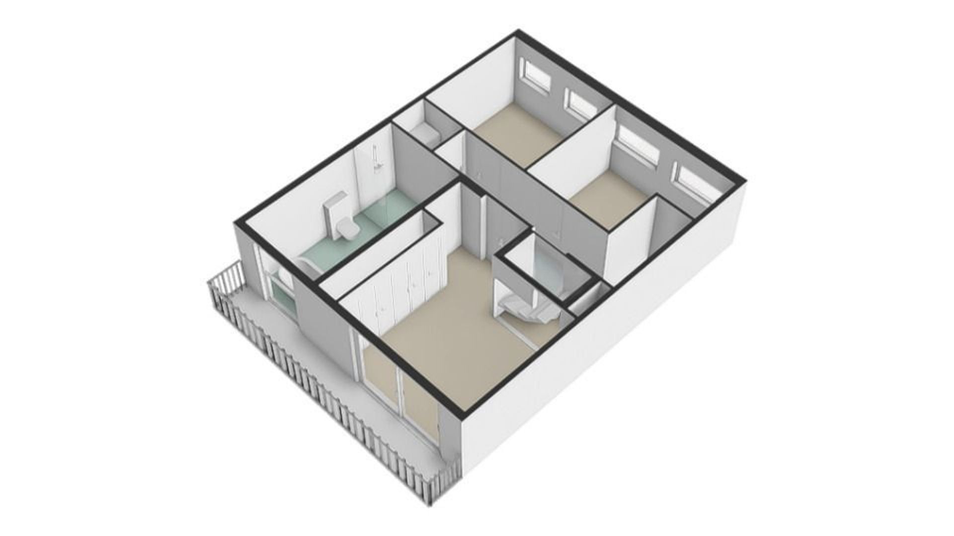 Amstelkade 21 3, Amsterdam plattegrond-1