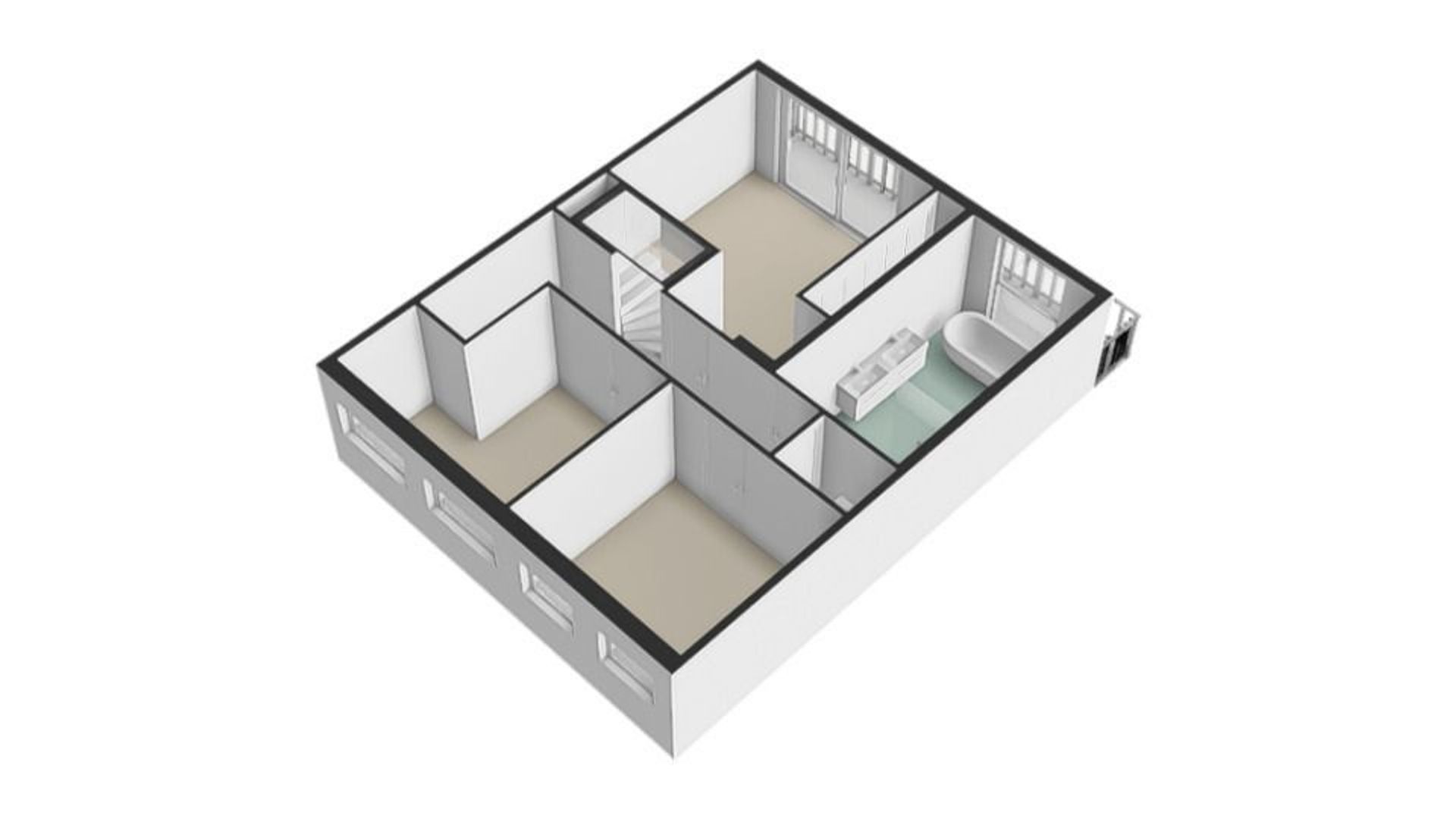 Amstelkade 21 3, Amsterdam plattegrond-2