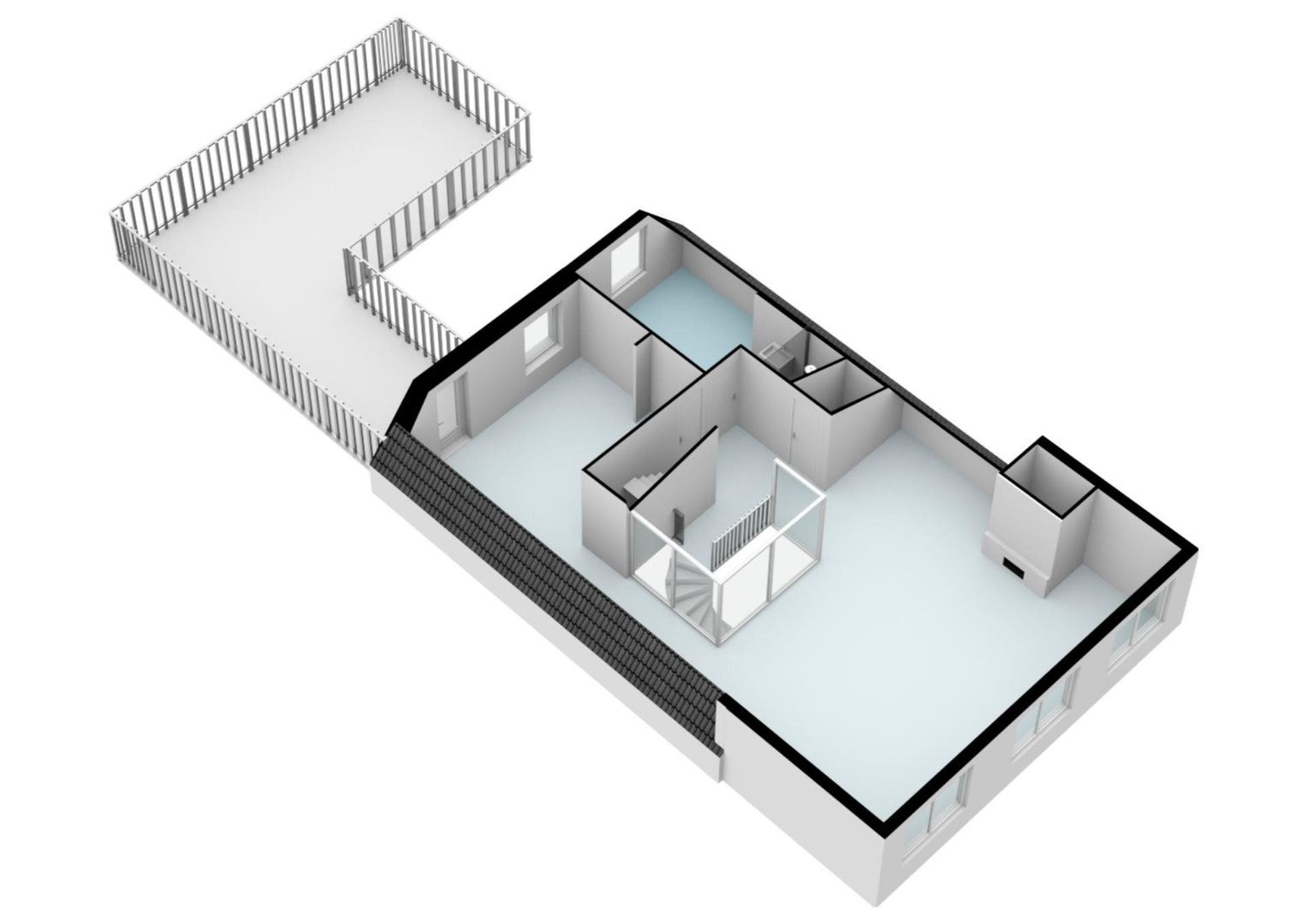 Keizersgracht 263 D, Amsterdam plattegrond-8