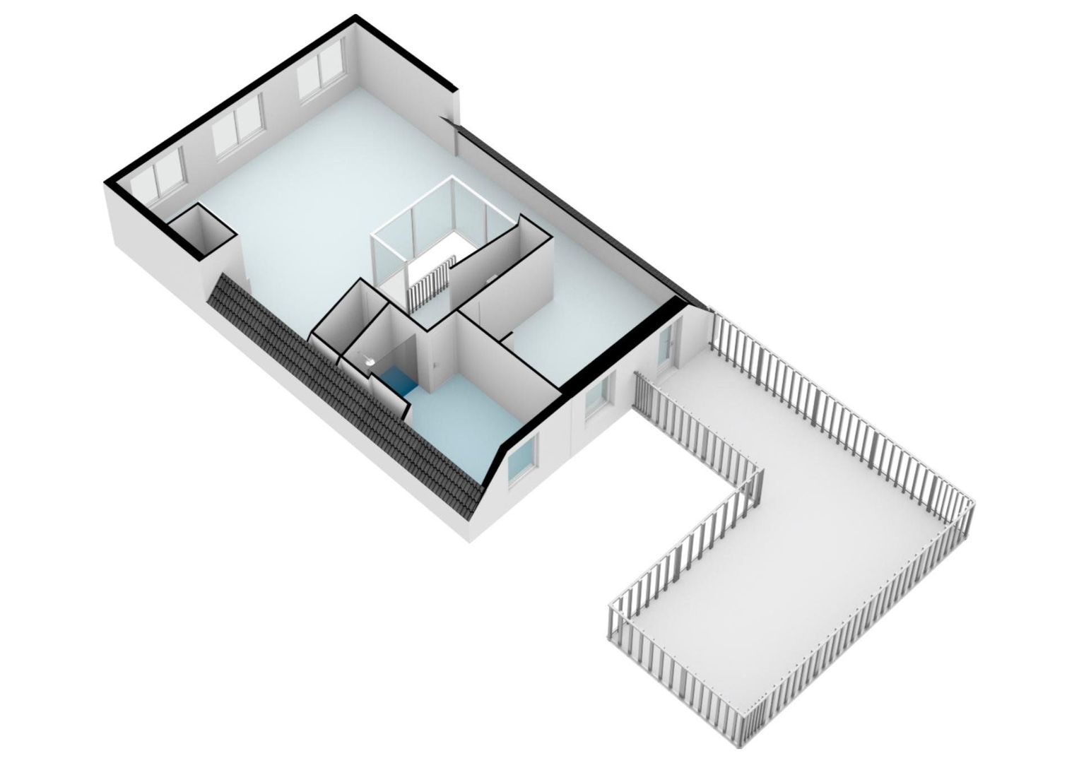 Keizersgracht 263 D, Amsterdam plattegrond-7