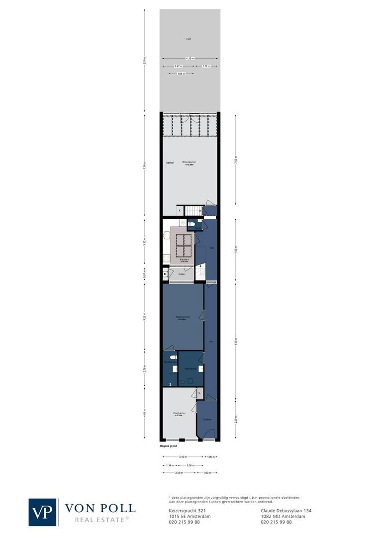 Prins Hendrikkade 148, Amsterdam plattegrond-1