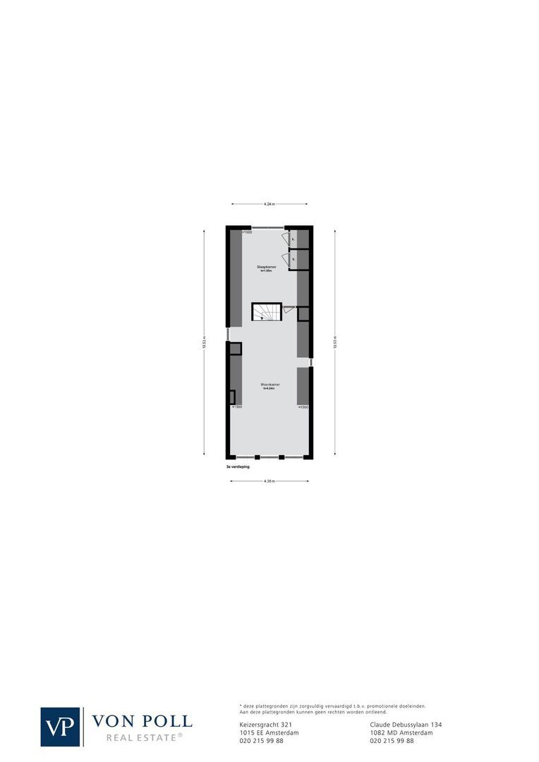 Prins Hendrikkade 148, Amsterdam plattegrond-4