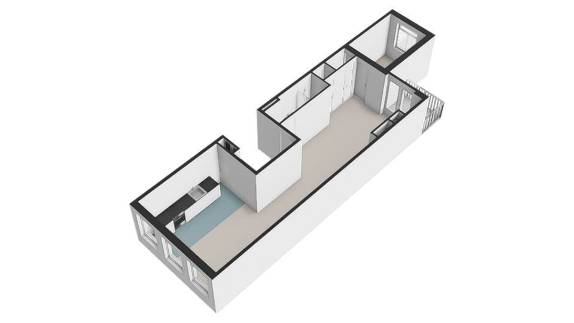 Van Oldenbarneveldtstraat 98 2, Amsterdam plattegrond-3