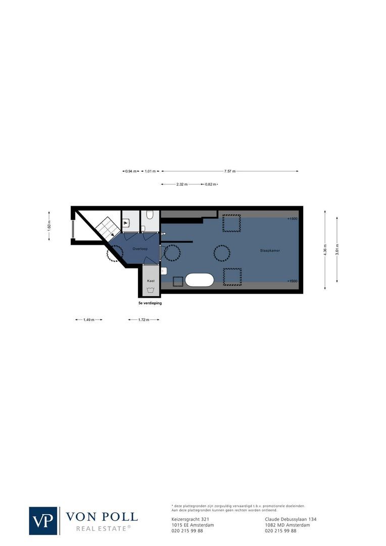 Mercatorplein 36 H, Amsterdam plattegrond-4