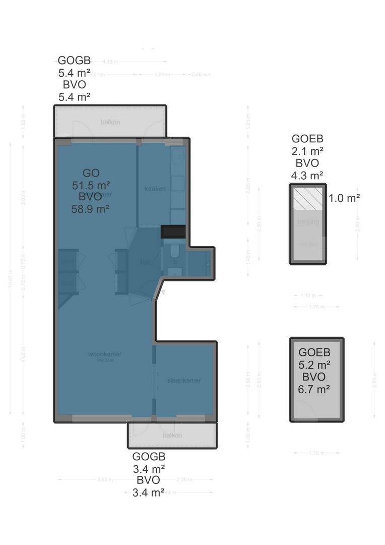 Esmoreitstraat 12 3, Amsterdam plattegrond-3
