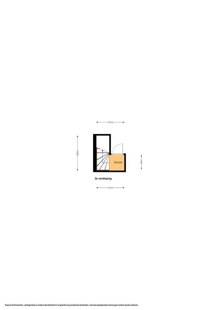 Amstel 157 3, Amsterdam plattegrond-2
