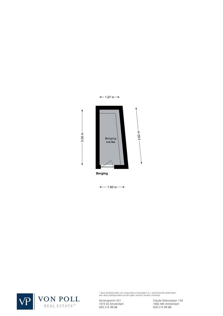 Gravenstraat 3 M, Amsterdam plattegrond-1